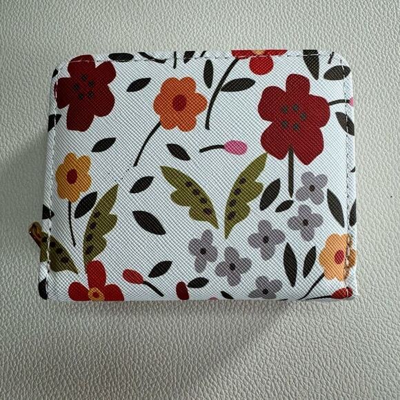 Boho Women’s Wallet Flower Wallet Coin Purse Card Holder NEW - Picture 2 of 5